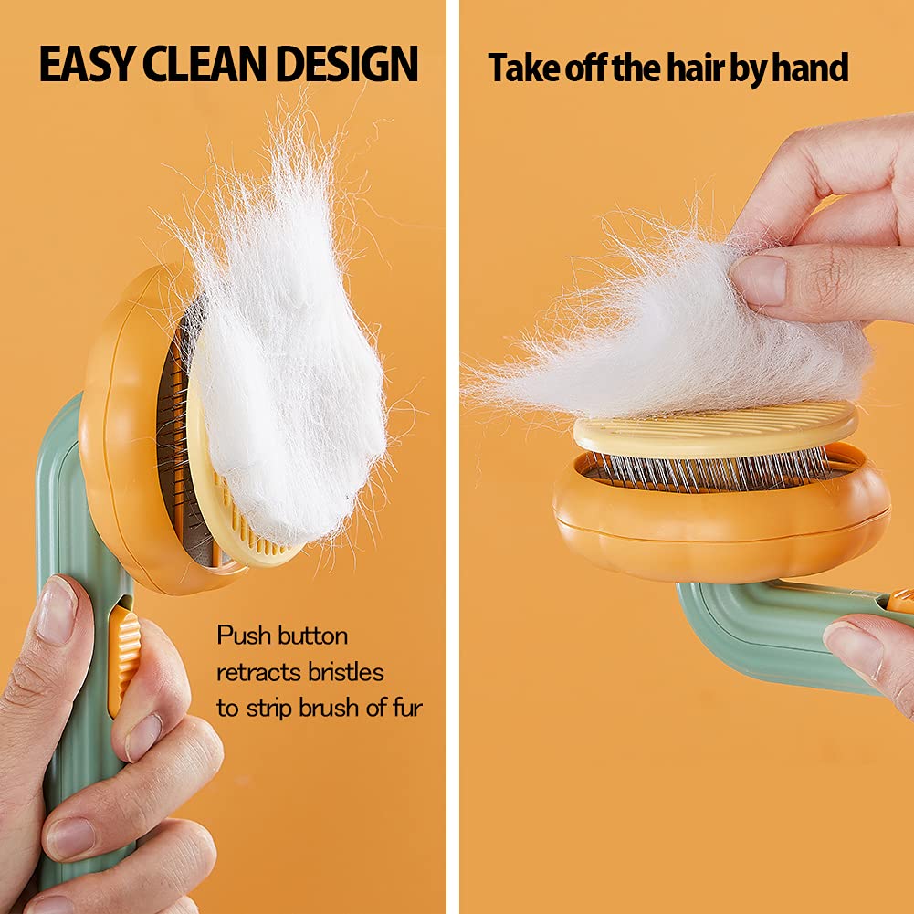 Self Cleaning Pumpkin Brush