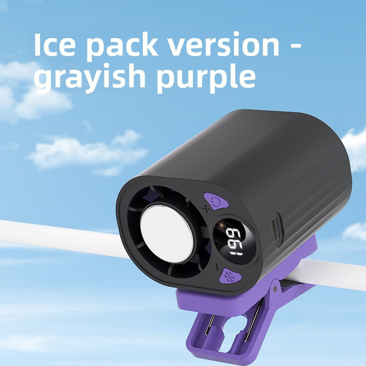 Portable Clip On Fan with Ice Cooling