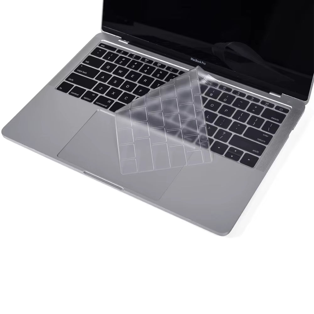 Clear Ultra Thin TPU Keyboard Cover for Macbook Air 13.6 Inch M5 M4 M3 M2 M1 Chip and Pro 14 13 15 16 Inch EU & US Layout
