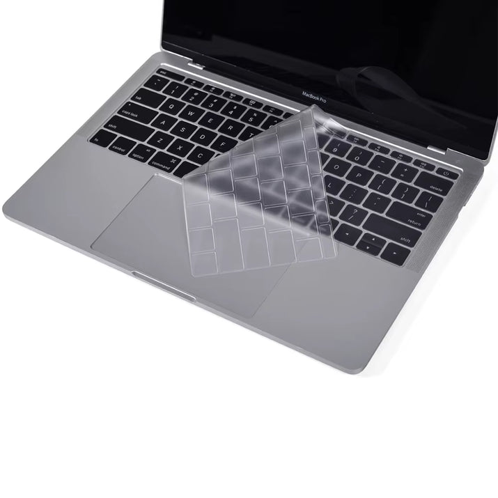 Clear Ultra Thin TPU Keyboard Cover for Macbook Air 13.6 Inch M5 M4 M3 M2 M1 Chip and Pro 14 13 15 16 Inch EU & US Layout
