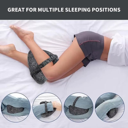 Memory Foam Leg Knee Foam Support Pillow Side Sleeper Sciatica Orthopedic Sciatica Back Hip Relief P...