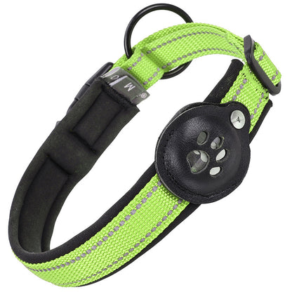 "Air Tag Compatible" Reflective Pet Collar