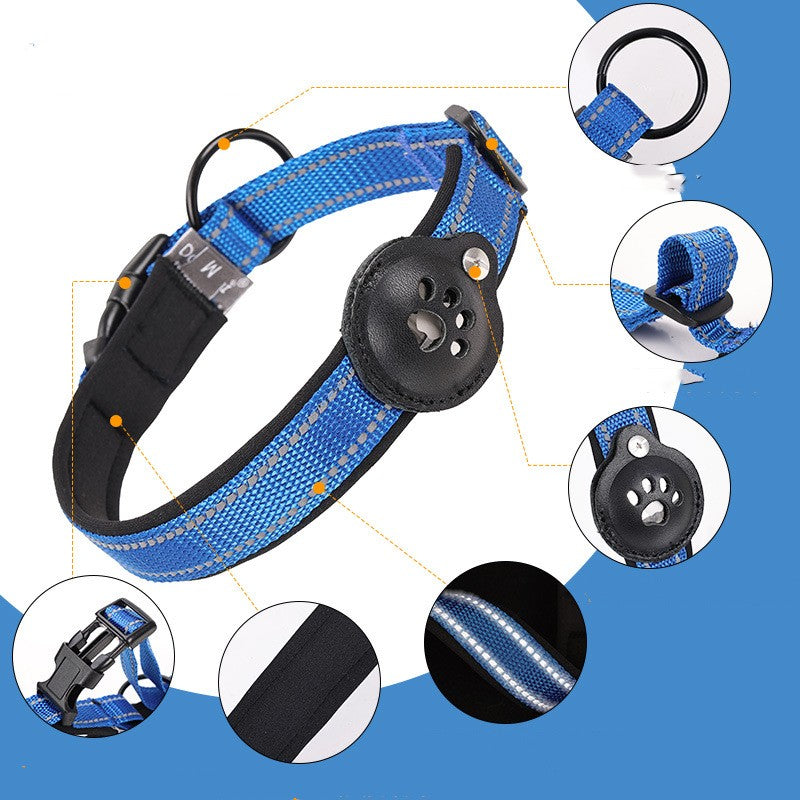 "Air Tag Compatible" Reflective Pet Collar